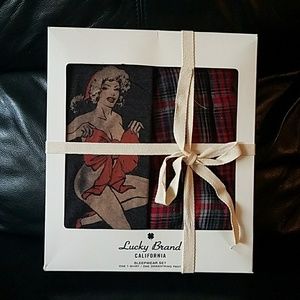 NWT Lucky Brand Mens Sleepwear Set